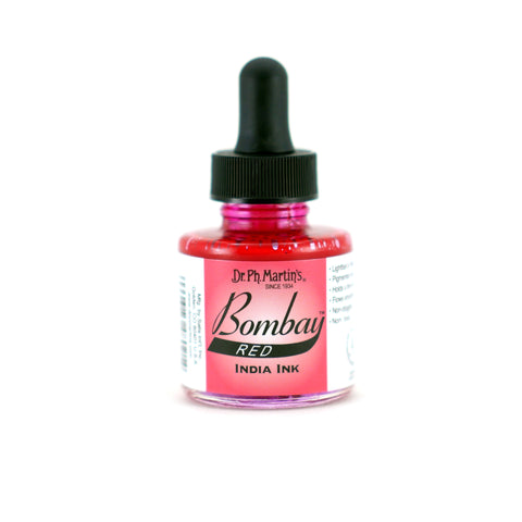 Bombay India Ink 1oz Red