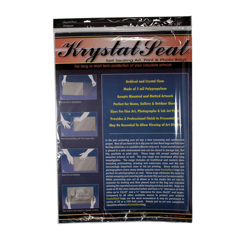 Krystal Seal Bags 23x31 25 Pack