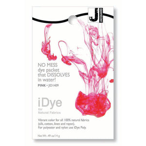 Jacquard 100% Natural Fabric iDye Pink