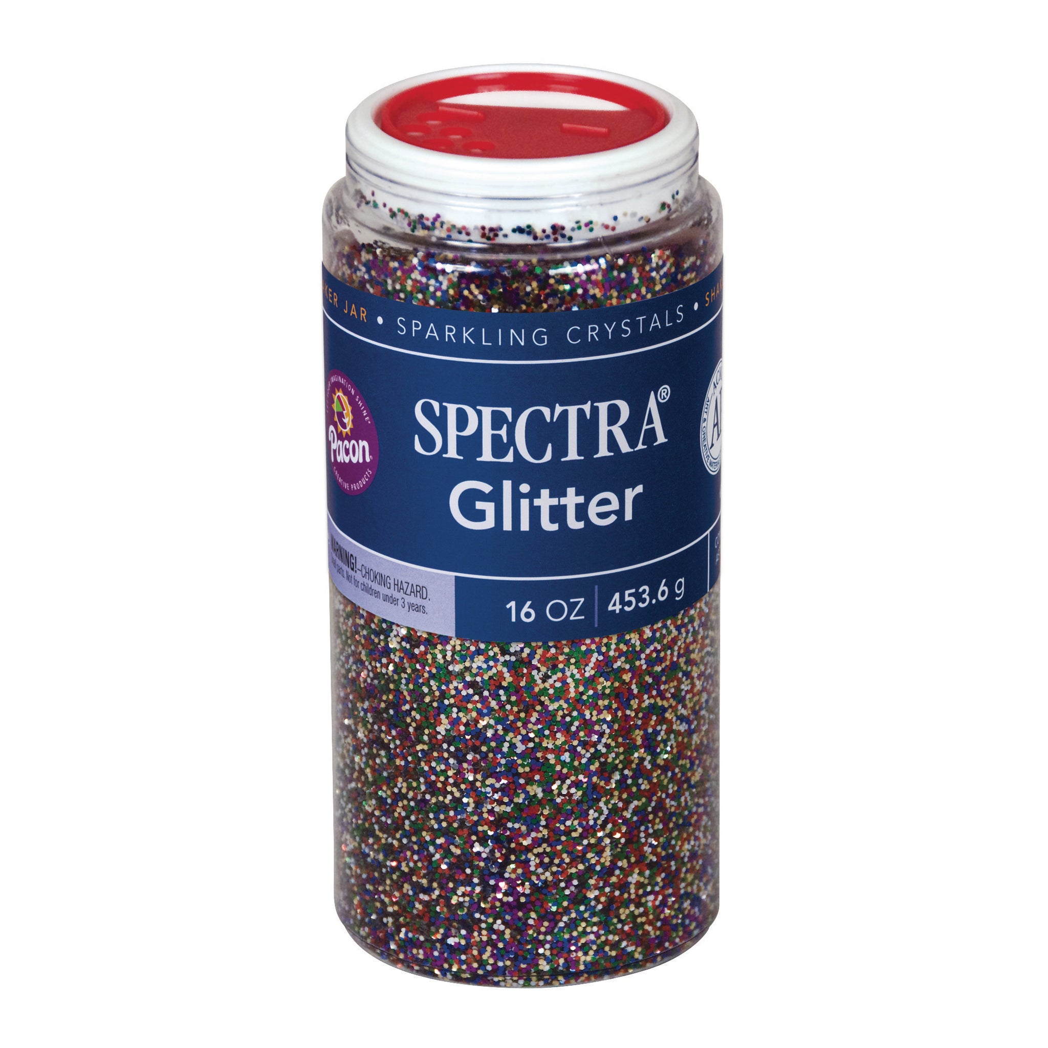 Spectra Glitter Sparkling Crystals 4oz Multi Color