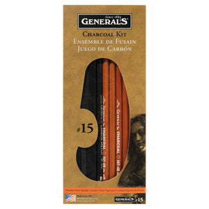 General Pencil Charcoal Kit No. 15