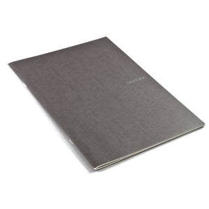 Fabriano EcoQua Notebook Small Staple-Bound Blank 38 Sheets Stone