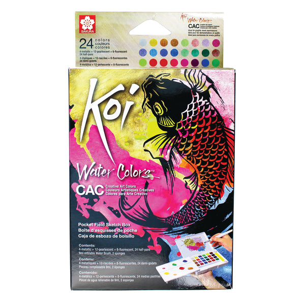 Sakura Koi Creative Art Colors Watercolor Sets