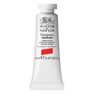 Designers Gouache Color 14ml Cadmium Red