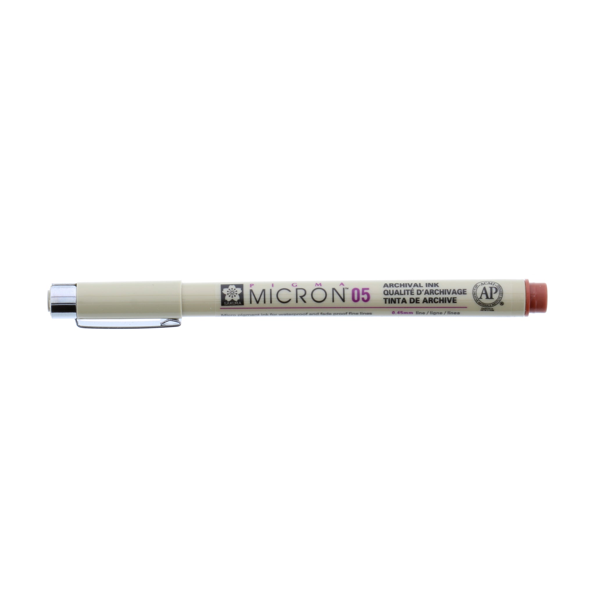 Pigma Micron Pen .45mm Brown 05