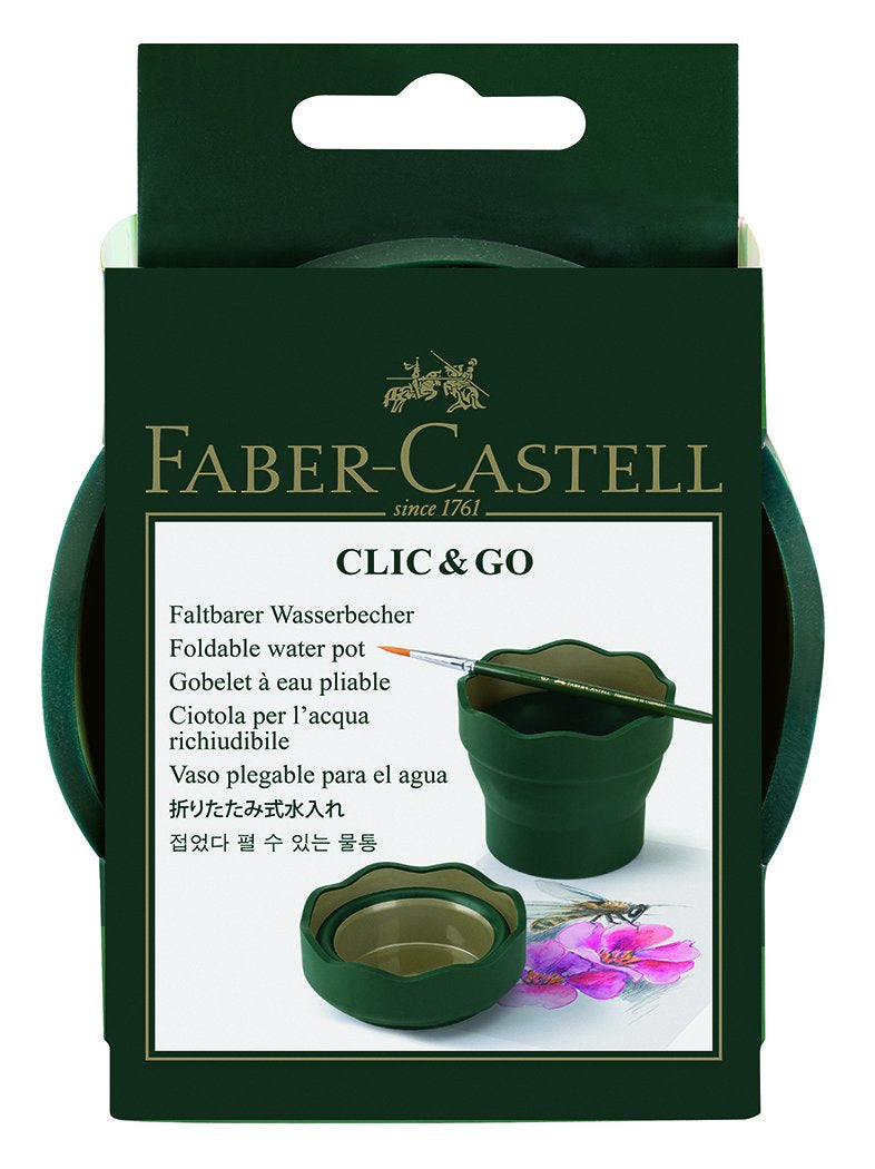 Clic & Go Water Cup Faber Green