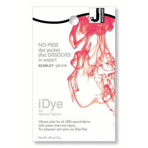 Jacquard 100% Natural Fabric iDye Scarlet