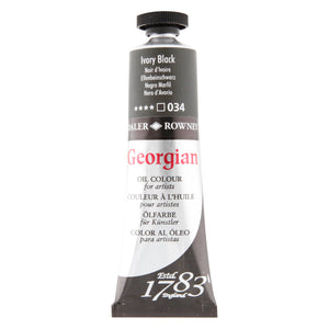 Georgian Oil Color 38ml Ivory Black