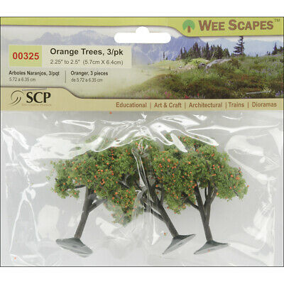 Orange Trees 2.25x2.5" 3 Pack