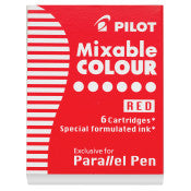 Pilot 6 Pack Parallel Pen Ink Refills