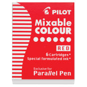 Parallel Pen Ink Refill Red 6 Pack
