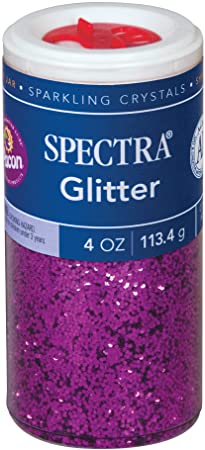 Spectra Glitter Sparkling Crystals 4oz Magenta
