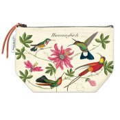 Pouch Vintage Inspired Hummingbirds