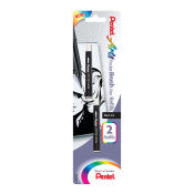 Pentel Black 2 Pack Pocket Brush Pen Refills