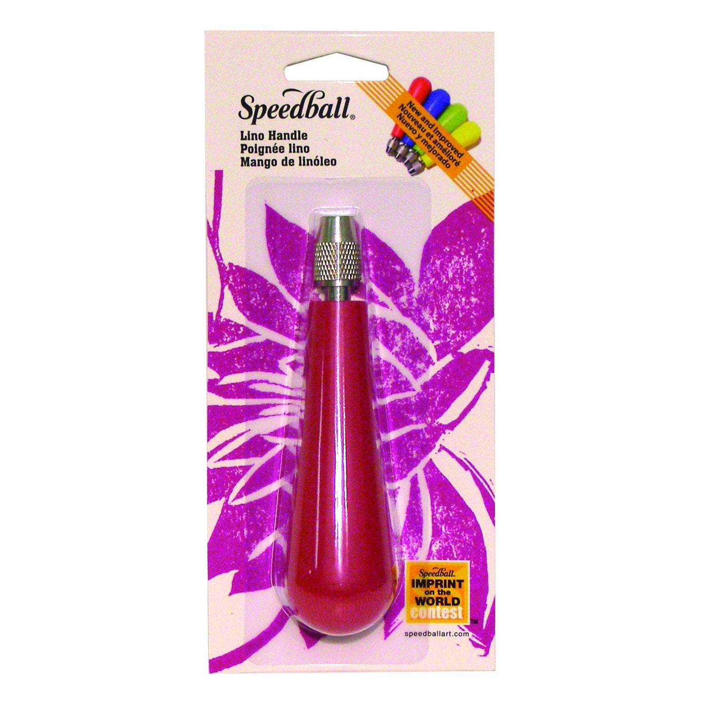 Speedball Lino Cutter Handle Red
