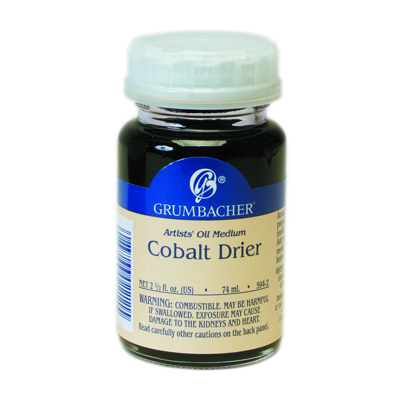 Grumbacher 2.5oz Cobalt Drier