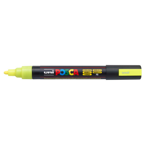 Paint Marker PC-5M Medium Bullet Fluorescent Yellow