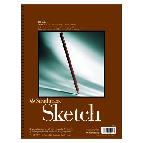 Sketch Pad 100 Sheets 9x12