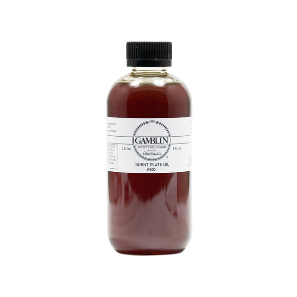 Gamblin Burn Plate Oils 8oz