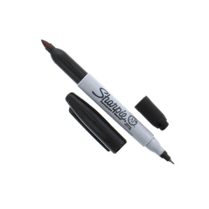 Sharpie Twin Tip Permanent Marker Black