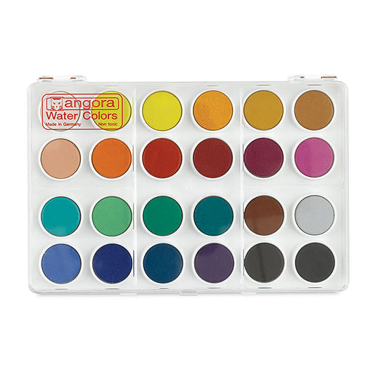 Talens Angora Watercolor Round Pan Sets
