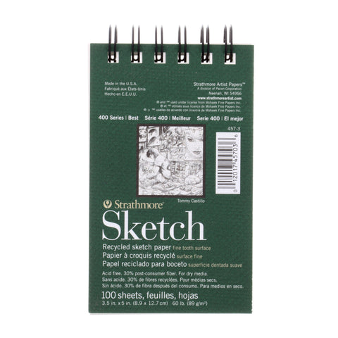 Recycled Sketch Pad 3x5