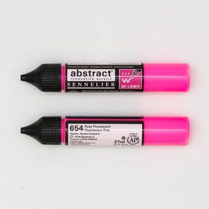 Sennelier Abstract Liner 27ml Fluorescent Pink