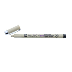 Pigma Micron Pen .20mm Black 005