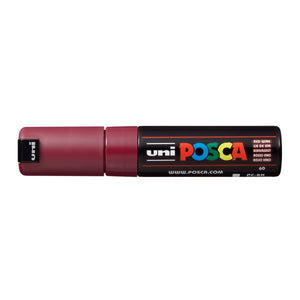 Paint Marker PC-8K Broad Chisel Red Wine