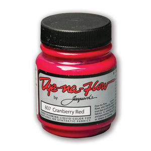 Jacquard Dye-Na-Flow Color 2.25oz Cranberry Red