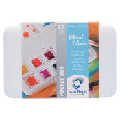 Van Gogh Watercolor Pocketbox 12 Pan Vibrant