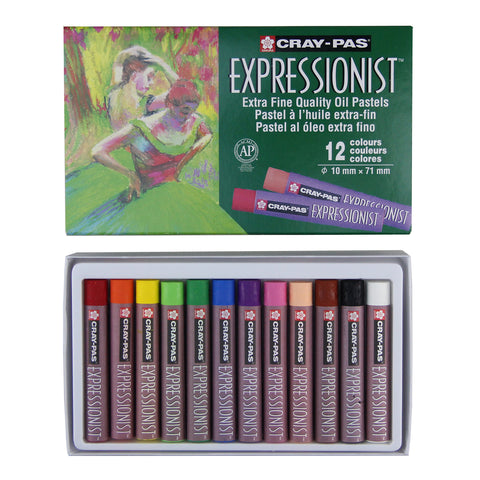 Cray-Pas Expressionist Oil Pastel Set 12 Colors