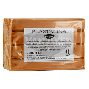 Plastalina Modeling Clay 4.5lbs Brown