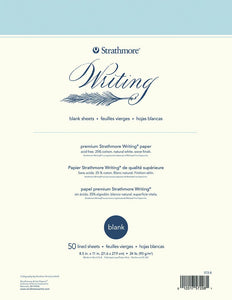 Strathmore Writing Paper Blank 50 Sheets 8.5x11