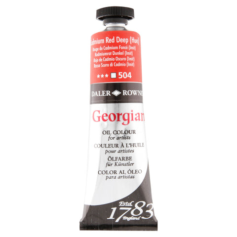 Georgian Oil Color 38ml Cadmium Deep Red Hue