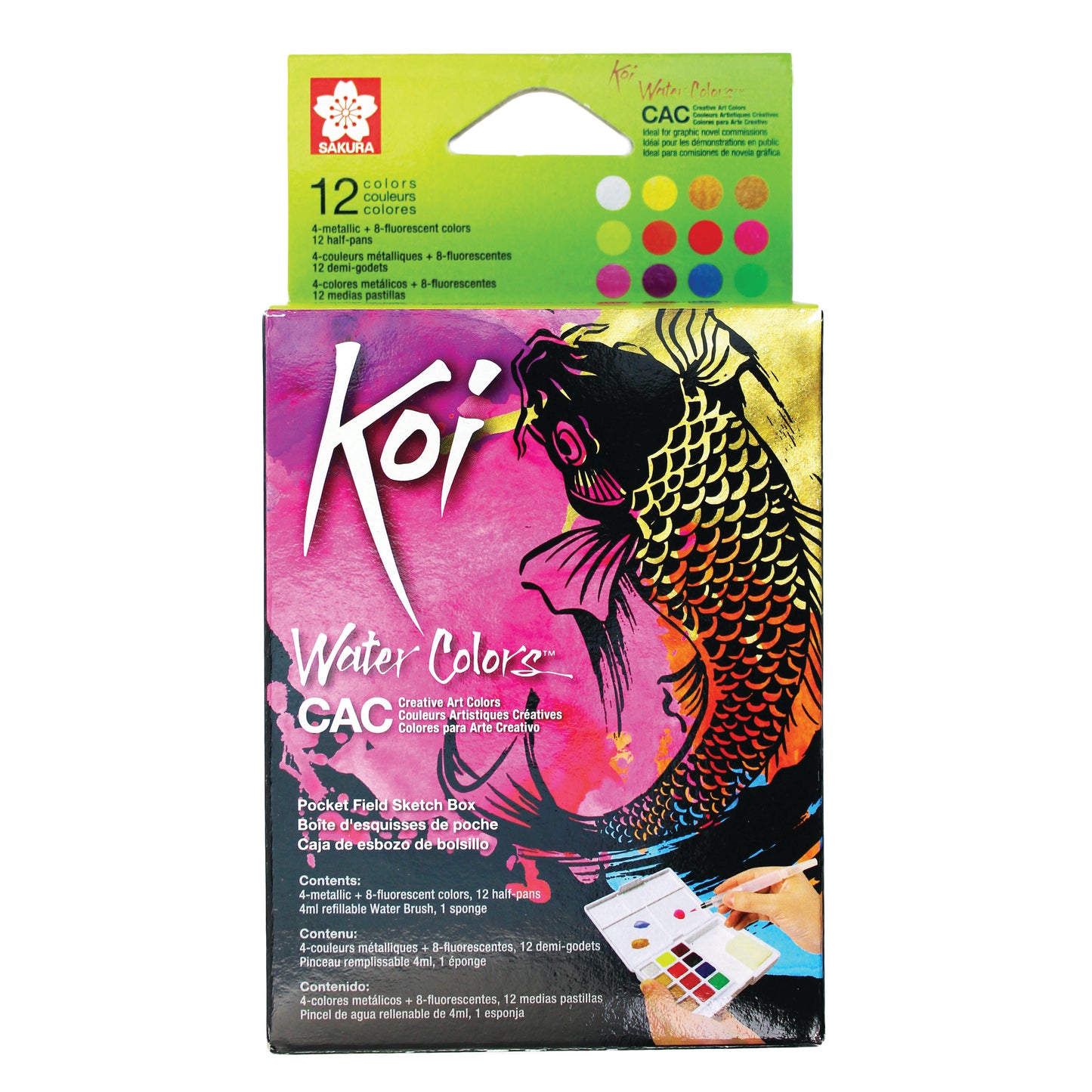 Sakura Koi Creative Art Colors Watercolor Sets