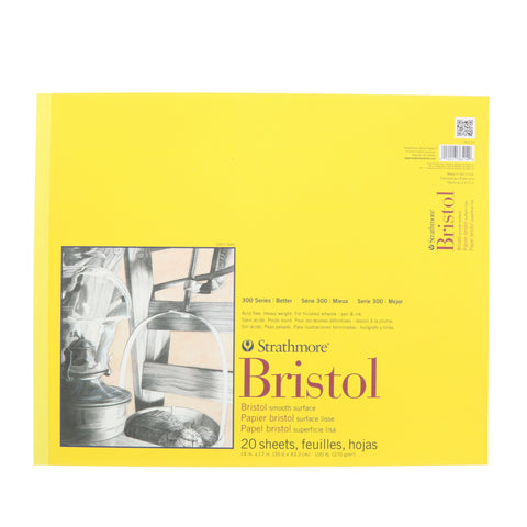 Bristol Paper Pad Smooth Surface 14x17