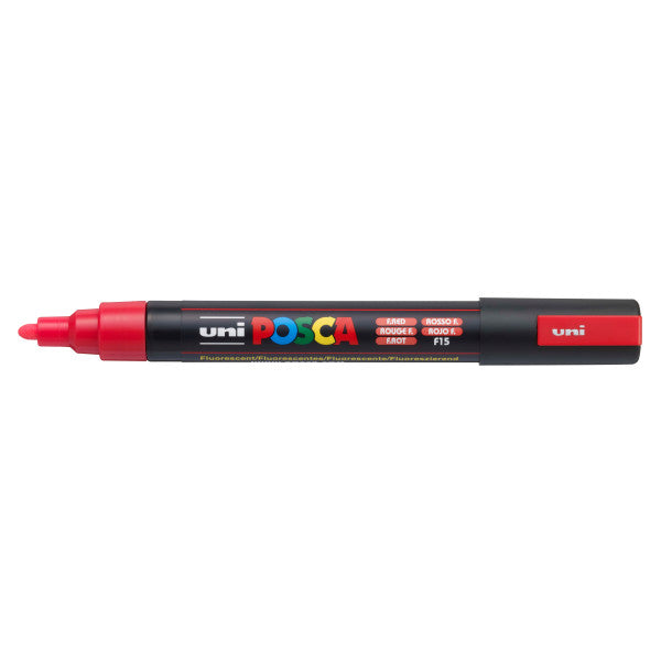 Paint Marker PC-5M Medium Bullet Fluorescent Red