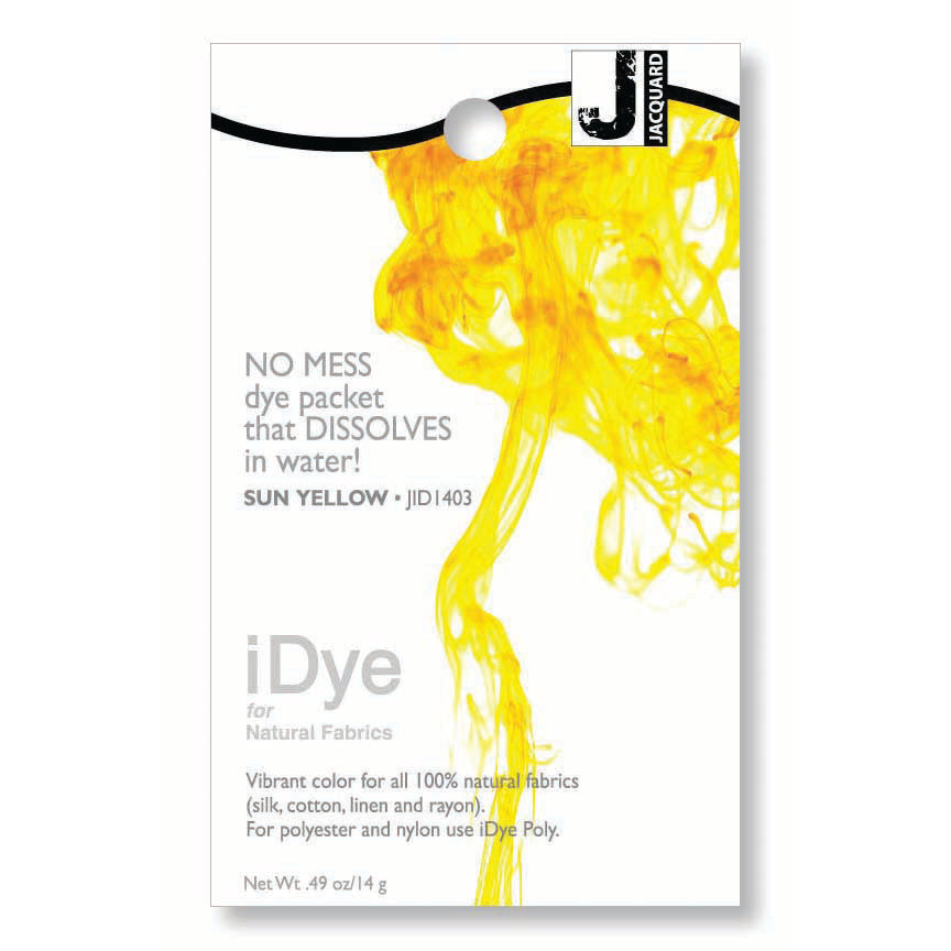 Jacquard 100% Natural Fabric iDye Sun Yellow