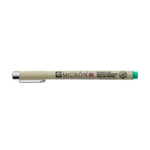 Pigma Micron Pen .45mm Green 05