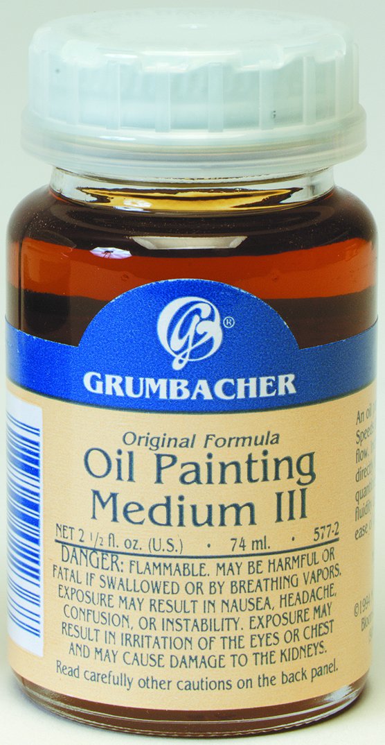Grumbacher 2.5oz Rapid Dry Oil Painting Medium III