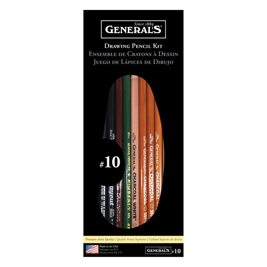 General Pencil Classic Drawing and Sketching Kit #10