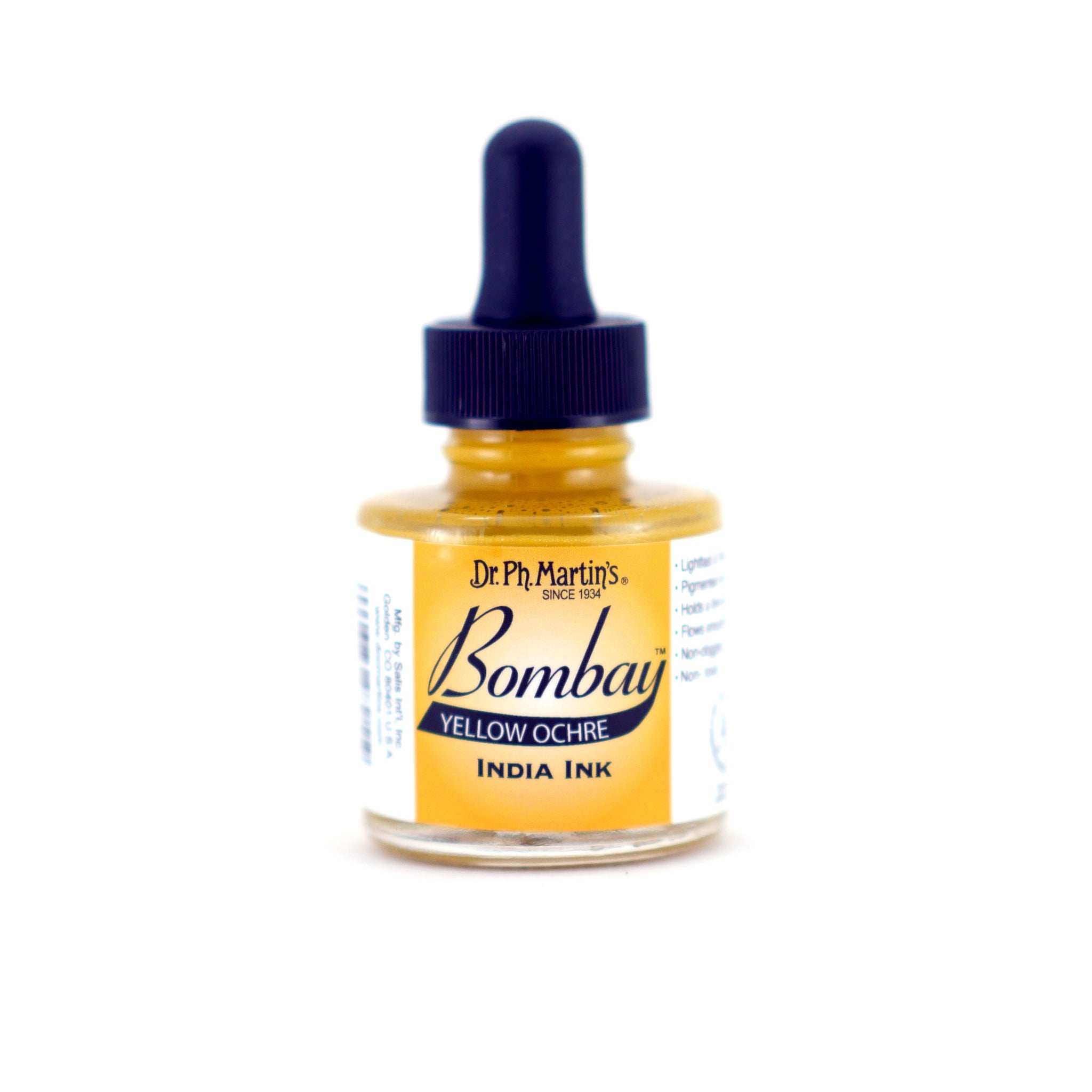 Bombay India Ink 1oz Yellow Ochre