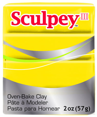 Sculpey III 2oz Yellow