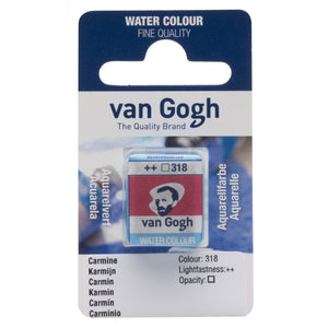 Van Gogh Watercolor Half Pan Carmine