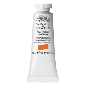 Designers Gouache Color 14ml Orange Lake Light