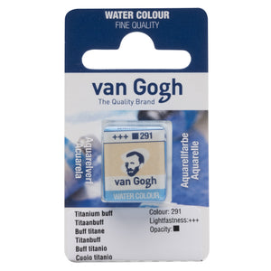 Van Gogh Watercolor Half Pan Titanium Buff