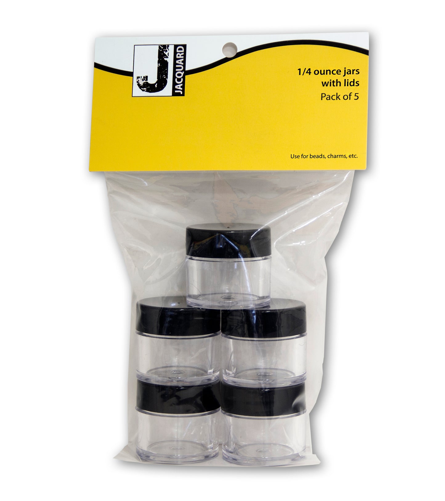 Jacquard 5 Pack Clear .25oz Container