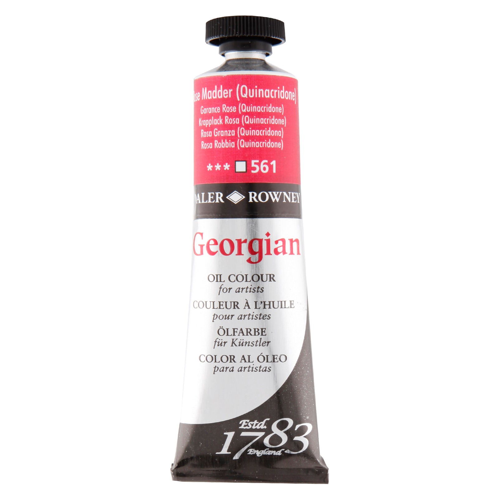 Georgian Oil Color 38ml Rose Madder (Quinacridone)