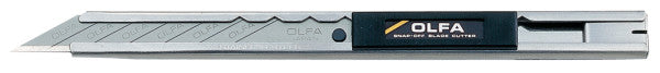 Olfa Stainless Steel Slide Lock Graphics Knife With Snap Off Blade